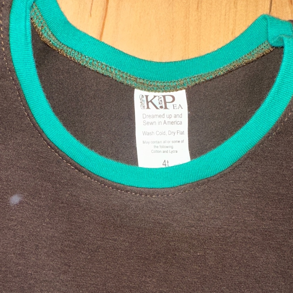 KPea Playful Graphic Dress with Black Top - Picture 3 of 5